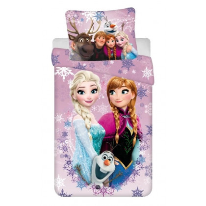 Bavlnené návliečky Disney Frozen purple 5