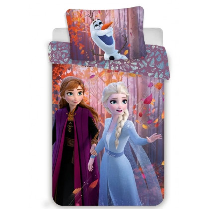 Bavlnené návliečky Disney Frozen Sisters