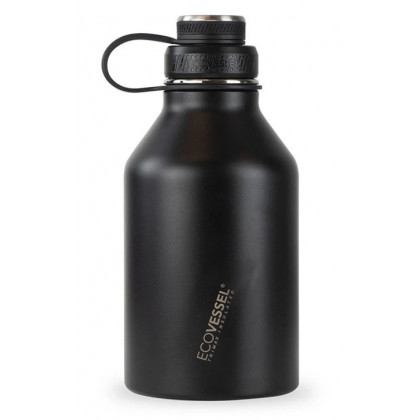 Nerezová termofľaša ECO VESSEL Boulder 1900 ml Black Shadow