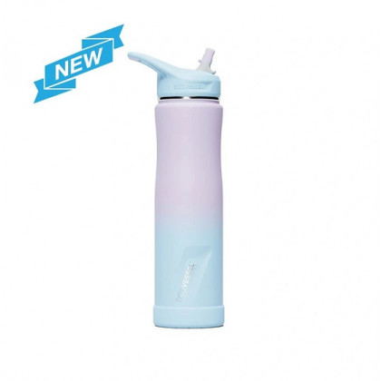 Nerezová termofľaša ECO VESSEL so slamkou 700 ml Floral Puff